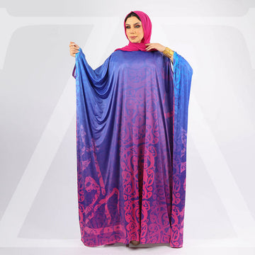 Dubai Jersey Jalabiya- Printed