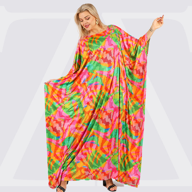 Dubai Jersey Jalabiya- Printed